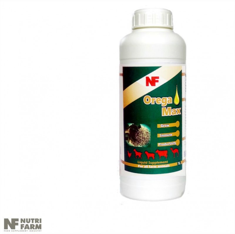 OREGA MAX liquid supplement for all farm animals...